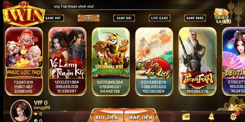 Giới thiệu những tựa game đặc sắc tại đây